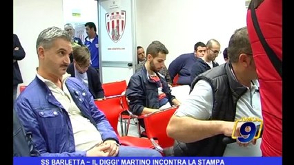 S.S. Barletta | Il Diggì Martino incontra la stampa