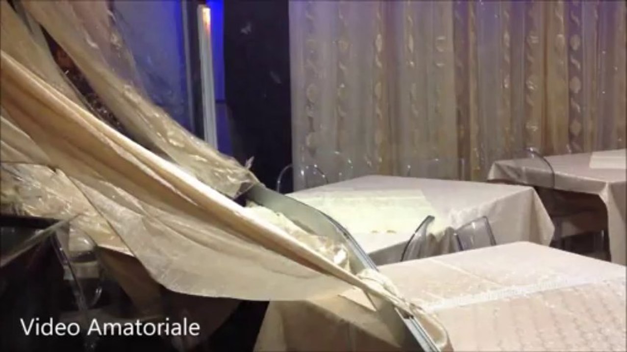 Gricignano (Ce) - Incidente in Via Larga: Panda Bianca ‘’entra’’ nel salone di Conte