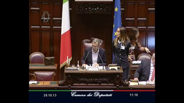 Roma - Camera - 17° Legislatura - 106° seduta (28.10.13)