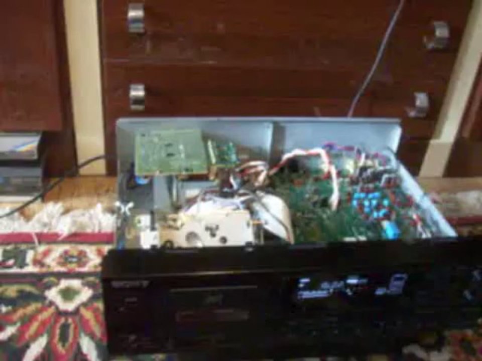 Sony DTC 670 DAT Deck Video 2 Wiedergabe Test nach 30 Minuten