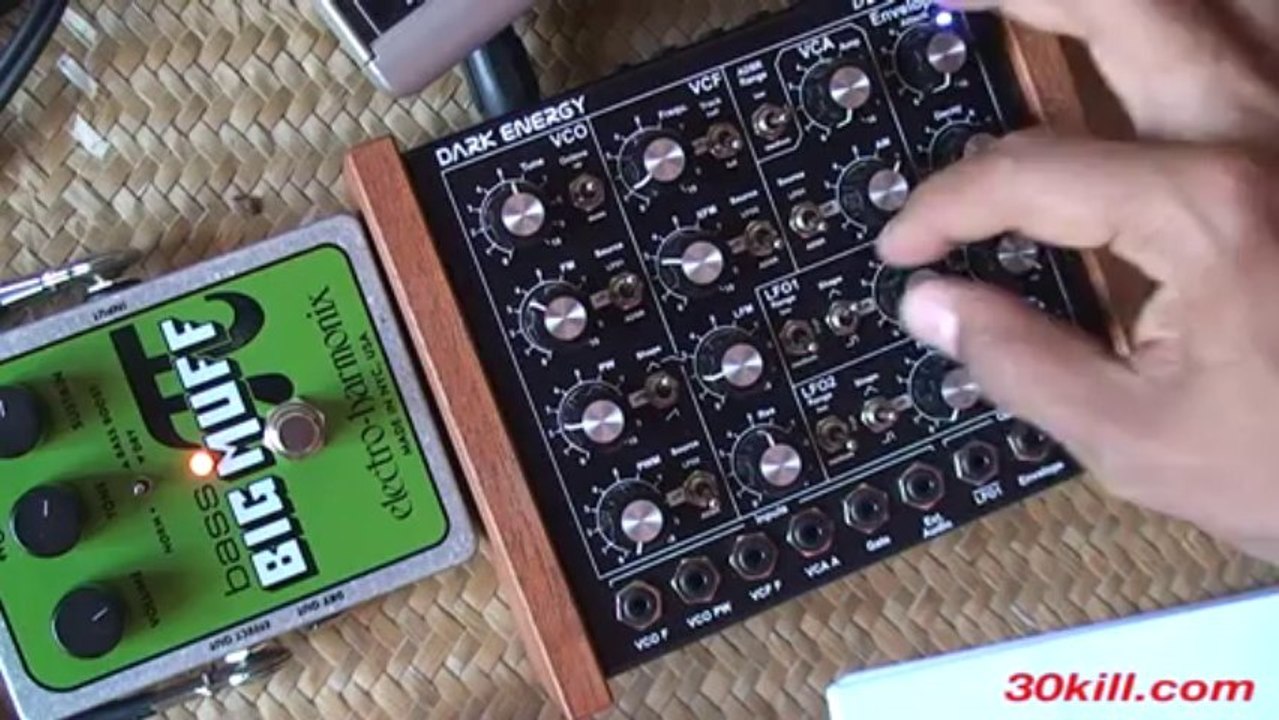 Doepfer Dark Energy & bass big muff