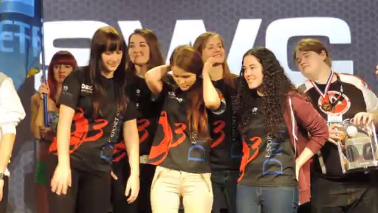 ESWC 2013 : Le podium du tournoi mondial féminin