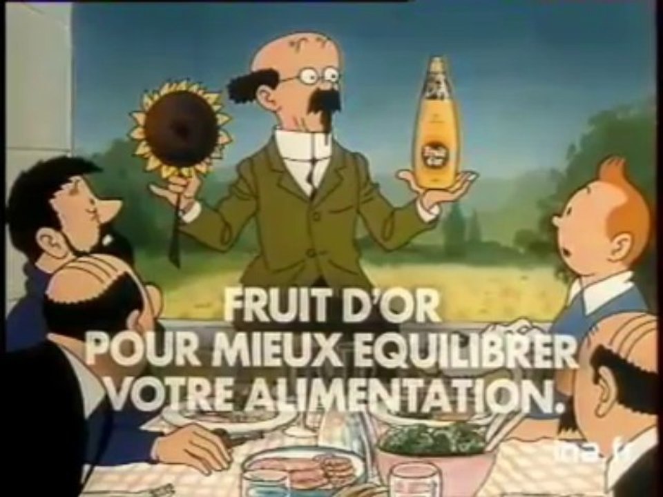 Tintin Huile Fruit d'or Tournesol - 1982
