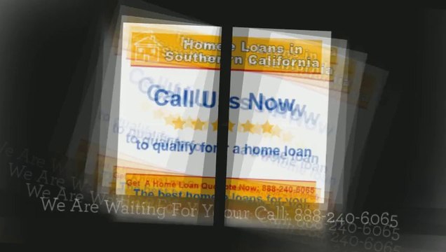 Home mortgage consultant Orange County, California