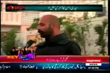 Express Dekh To 28 OCTOBER 2013 lyari Gang War clash