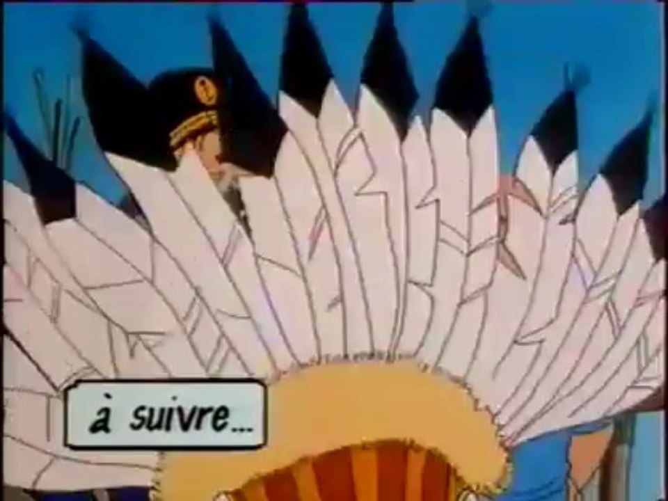 Tintin Margarine Fruit d'or Tournesol chez les indiens - 1987