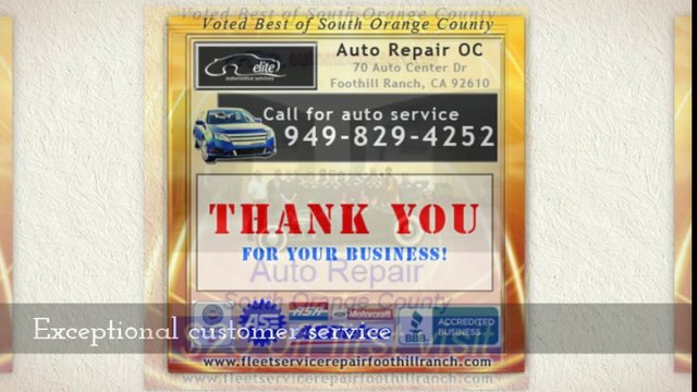 Foothill Auto Service | Car Repair Laguna Hills | Car Repair