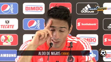 No vine a salvar al equipo: De Nigris
