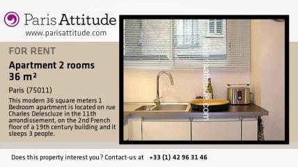 1 Bedroom Apartment for rent - Ledru-Rollin, Paris - Ref. 3932