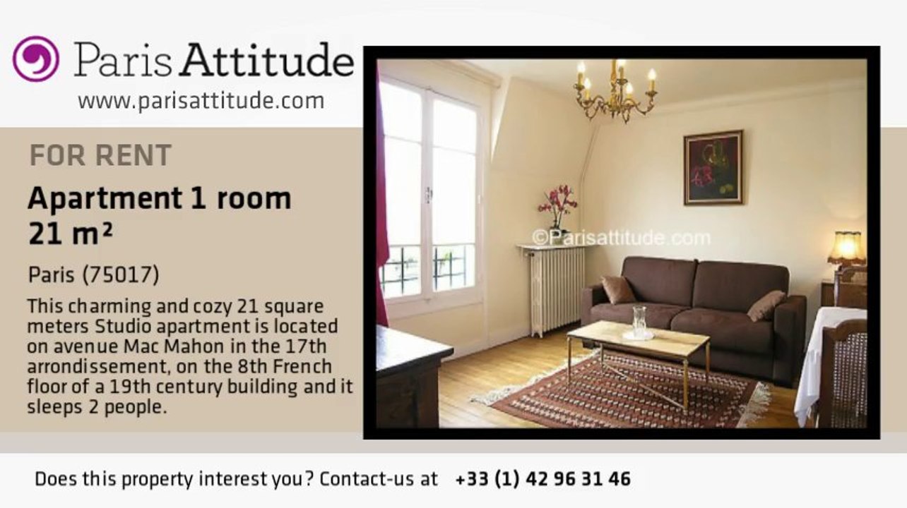 Studio Apartment for rent - Arc de Triomphe, Paris - Ref. 3148