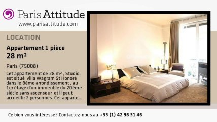 Appartement Studio à louer - Arc de Triomphe, Paris - Ref. 7155