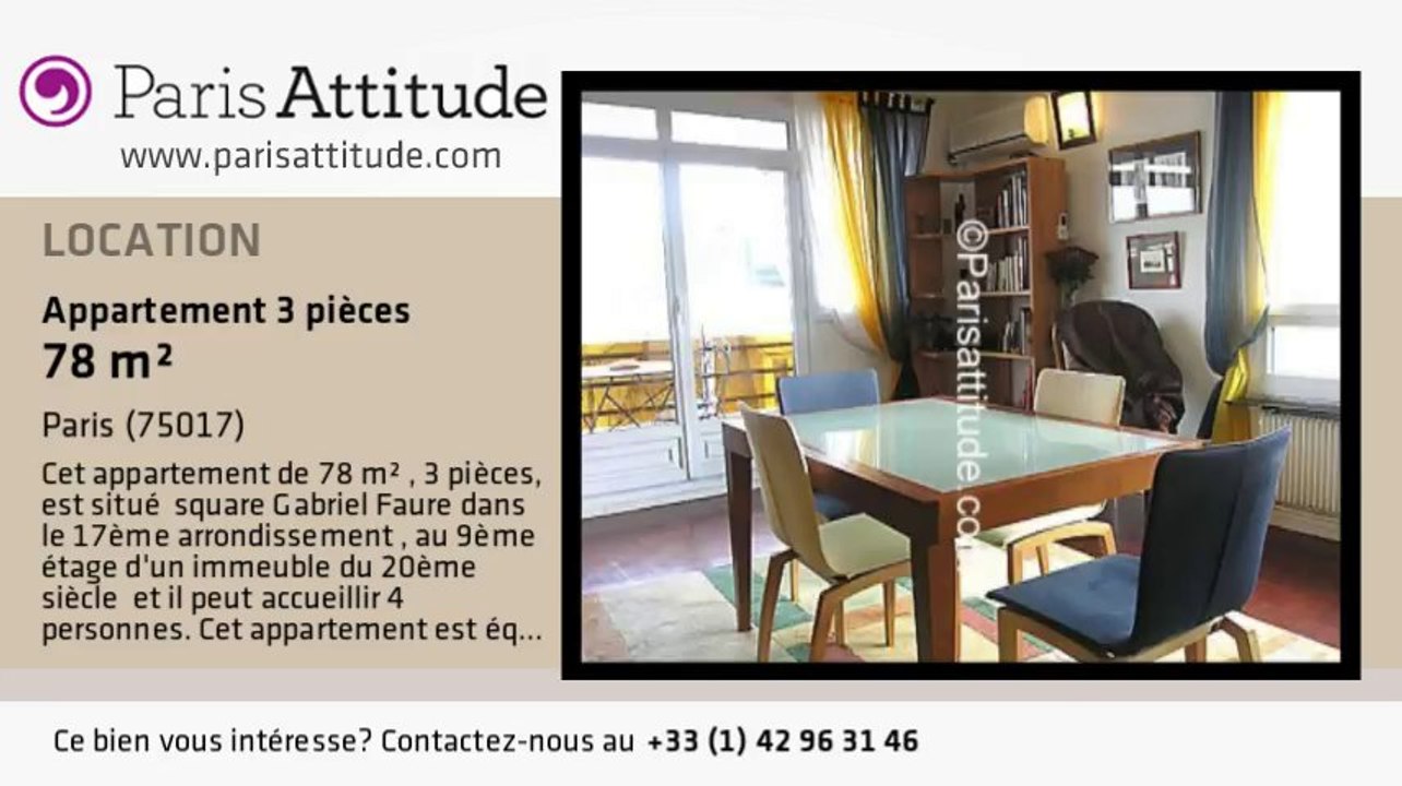 Appartement 2 Chambres à louer - Batignolles, Paris - Ref. 6066