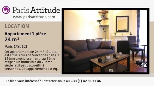 Appartement Studio à louer - Nation, Paris - Ref. 7168