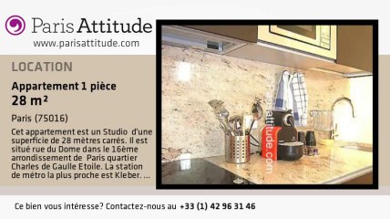 Appartement Studio à louer - Arc de Triomphe, Paris - Ref. 3425