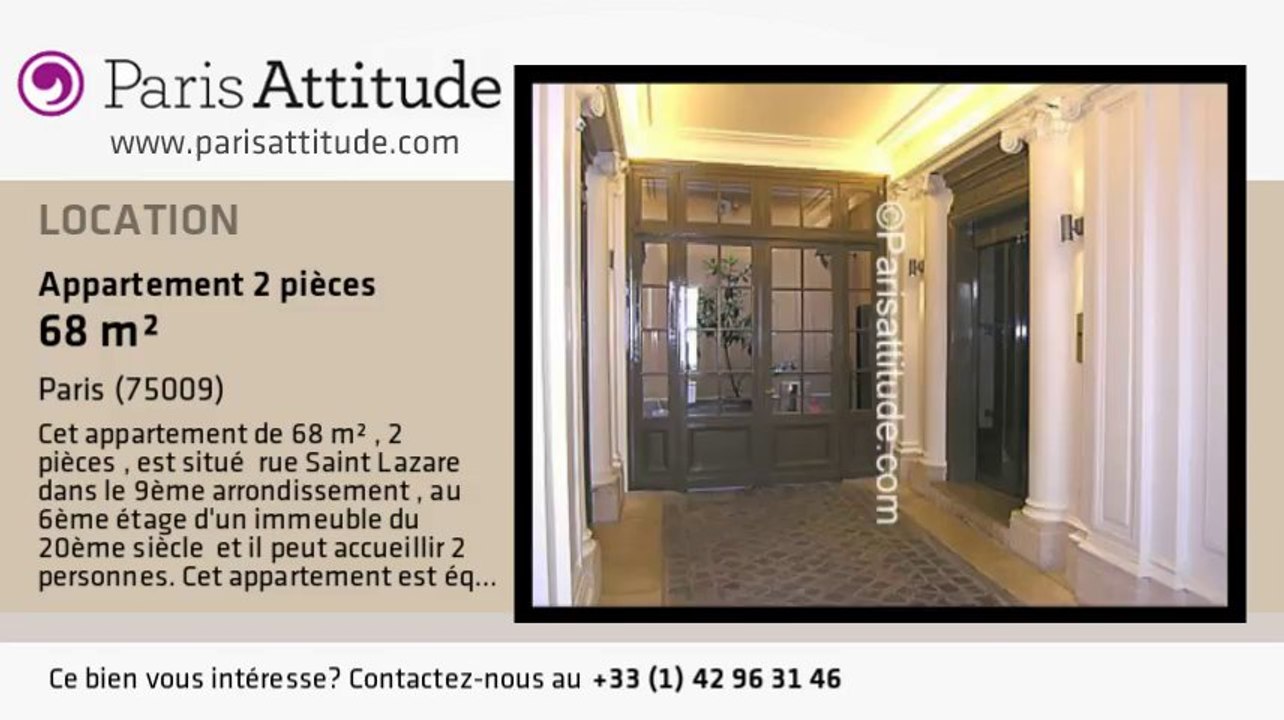 Appartement 1 Chambre à louer - Grands Magasins - La Fayette, Paris - Ref. 6541