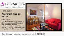 1 Bedroom Apartment for rent - Commerce, Paris - Ref. 6749