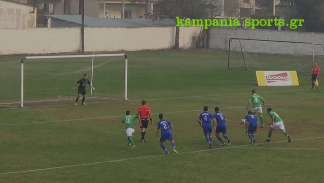 Ομόνοια Σίνδου-Αχιλλέας Τριανδρίας 2-0 (Τα γκολ)