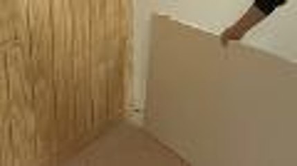 Install hinges easily without a door buck