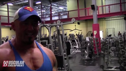 Rodney Boudreau - Arms Workout 13 days out from the 2013 NPC New England Championships