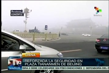 Refuerzan la seguridad en la plaza Tiananmen de Beijing