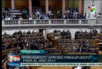 Aprobado presupuesto 2014 de Portugal, incluye fuertes recortes