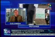 Estudiantes de medicina convocan a protestas para esta tarde en Bogotá