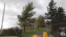 High winds on Lac St. Louis