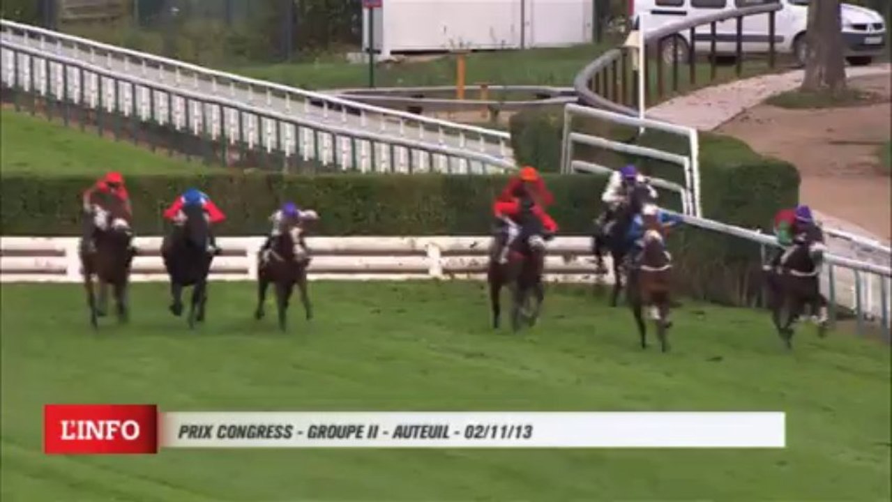 Prix Congress, Auteuil le 2 novembre 2013. Victoire de Bébé Star