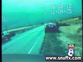 Accident, policier frôle la mort...