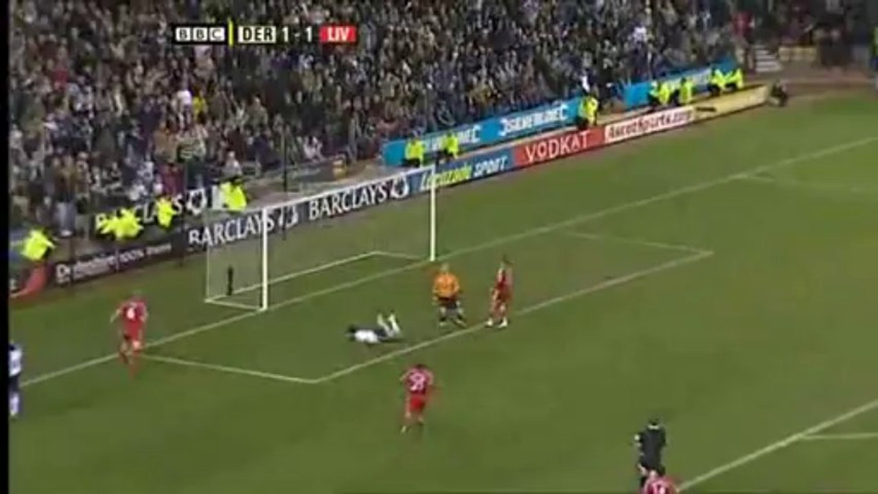 Derby County 1-2 Liverpool (Wednesday 26th December 2007) - MOTD Highlights