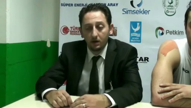 ALİAĞA PETKİM- FENERBAHÇE ÜLKER MAÇ SONU RÖPORTAJLAR- 2 KASIM 2013