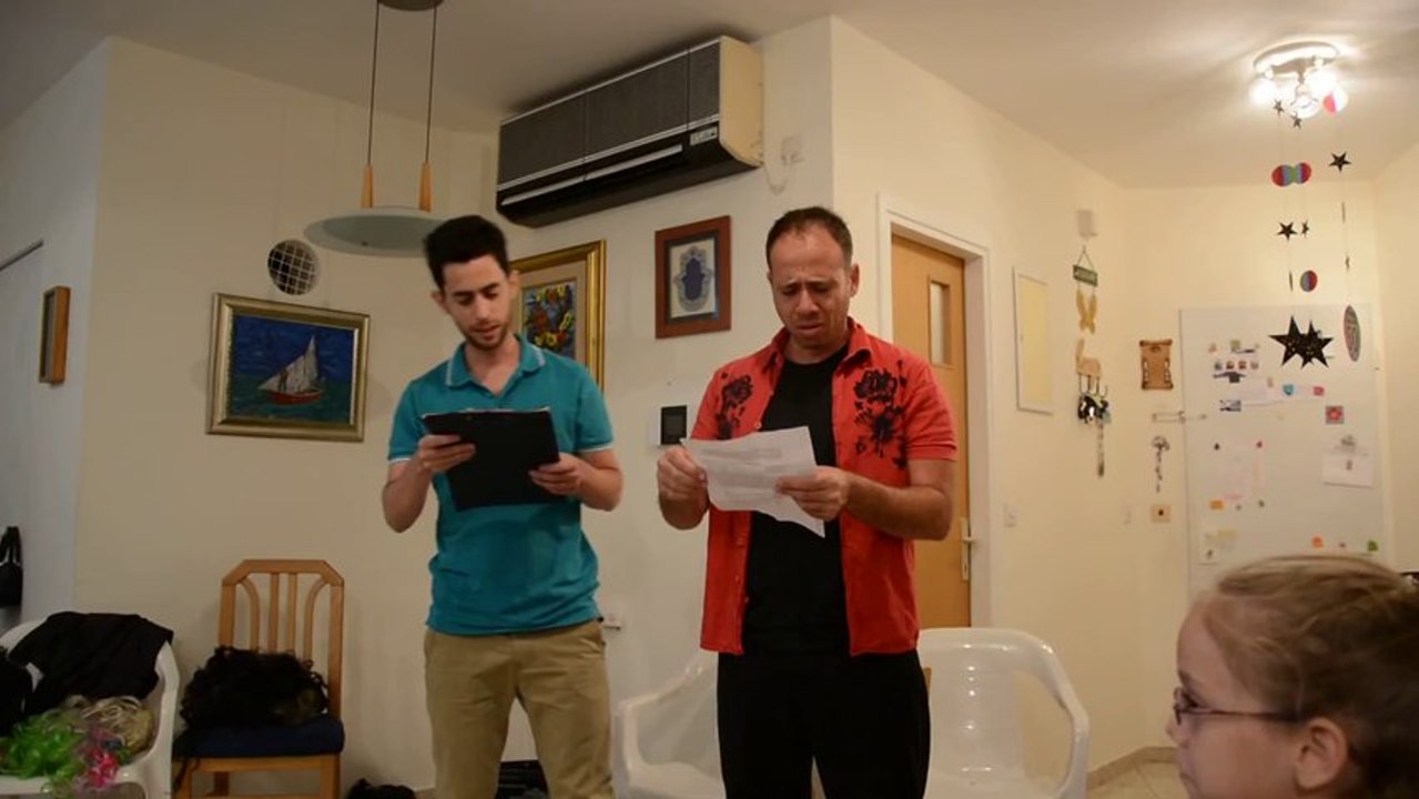 יום הולדת 60 - מערכון על החוגג של המרכז לאימפרוביזציה improvisation.co.il