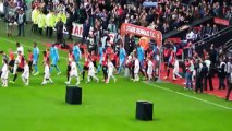 02/11/13 : SRFC-OM : entrée des équipes