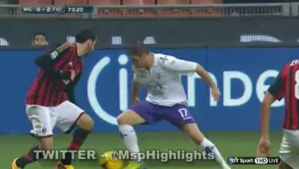 Milan vs Fiorentina 0:2 GOALS HIGHLIGHTS