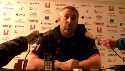 Rugby Top 14 - Christophe Urios après USO - USAP