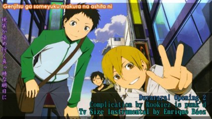 Opening Durarara 2 Fancover