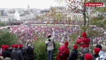 Bretagne. Emploi, écotaxe : la marée était en rouge