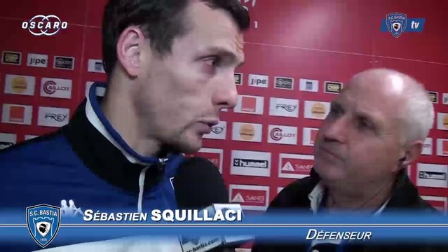 L1 / 2013-14 : Reims 4-2 Bastia : Réaction de S. Squillaci
