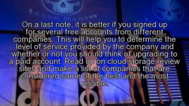 Choosing Cloud Storage Providers And The Right Services