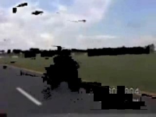 Girl Falls off Motorcycle