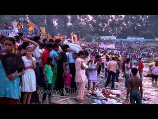 Mess at the Visarjan: Religious morality or threatening existence?