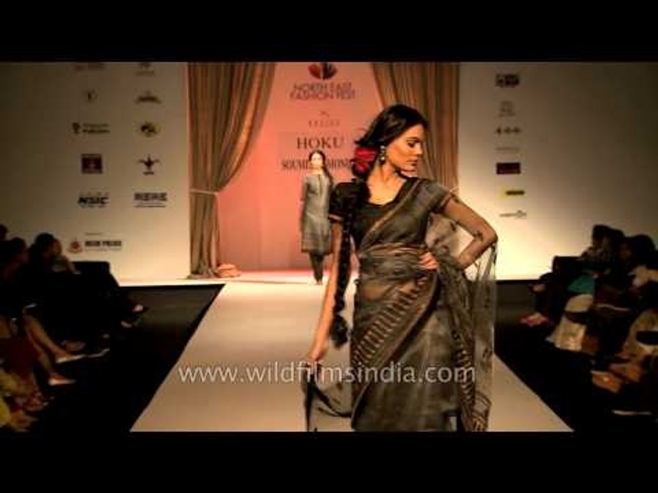 Indian Ethnic designs on show: Hoku and Soumitra Mondal Collections