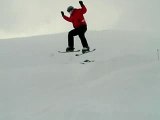 Saut mini skis rigolo