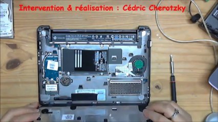 Compaq mini CQ10410SF changer le disque dur