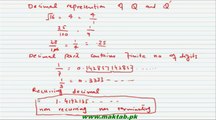 FSc Math Book1, CH 1, LEC 1: Introduction to Number Systems