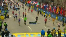 Le marathon de New York en mémoire de Boston