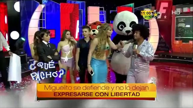 Miguel Diaz se molesta en Premios Fama