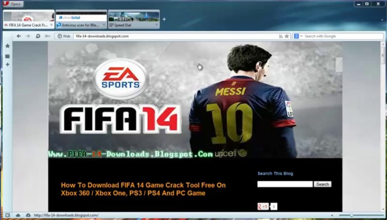 Fifa soccer 14 Crack Leaked - Download on PC