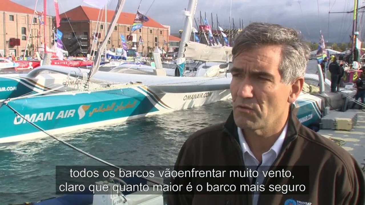 BRE - Briefing Météo - Transat Jacques Vabre 2013