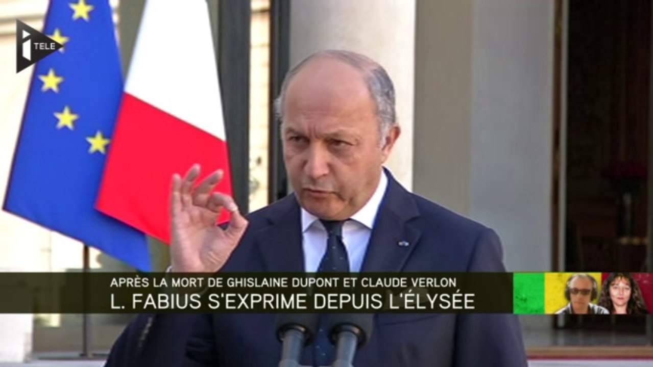 Laurent Fabius : "un crime odieux, abject et révoltant"